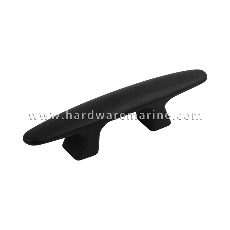 Μαύρο ματ βαρέως τύπου Marine Boat Cleat από ανοξείδωτο ατσάλι