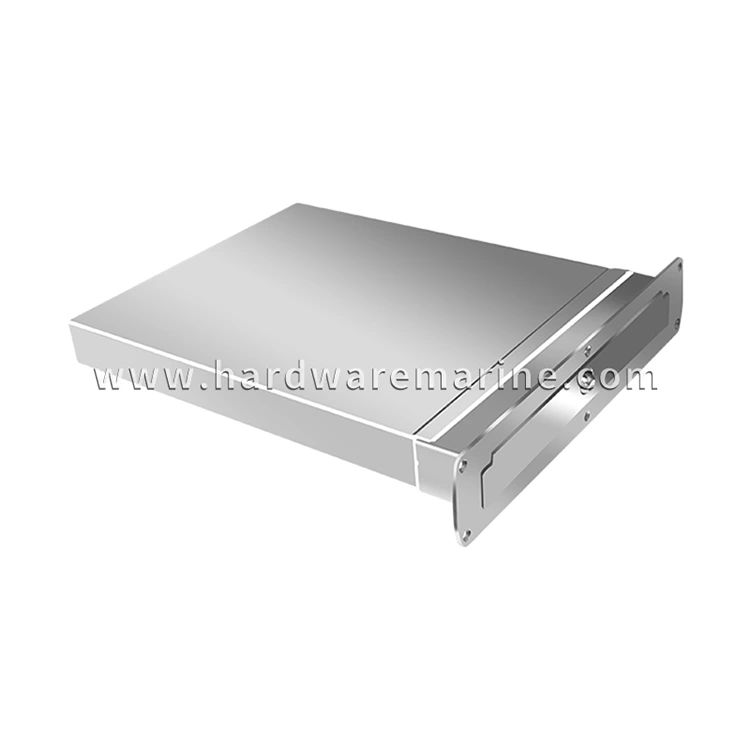Ανοξείδωτο χάλυβα Marine Telescopic Box Boat Ladder